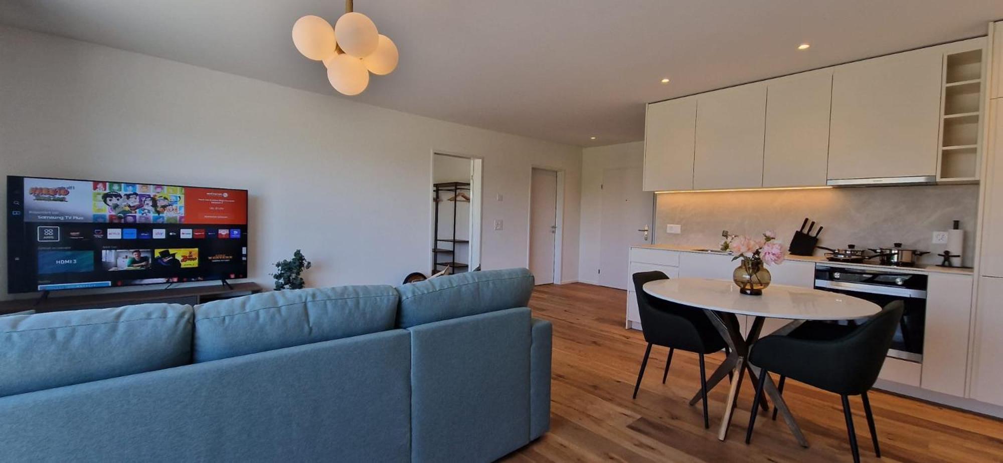 Apartmán Visionary Hospitality Rothenburg, Lucerne - Premium With Free Parking, Washer, Kitchen, Terrace, 15' Rothenburg