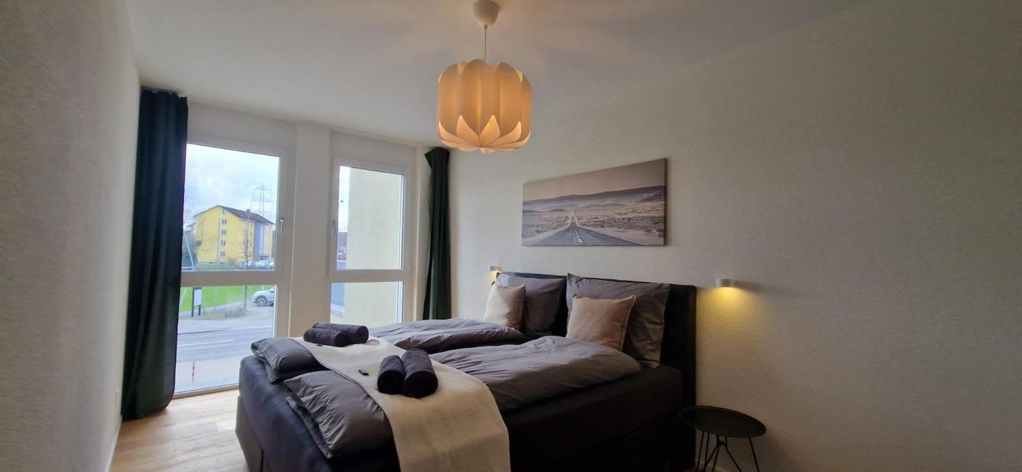 Apartmán Visionary Hospitality Rothenburg, Lucerne - Premium With Free Parking, Washer, Kitchen, Terrace, 15'