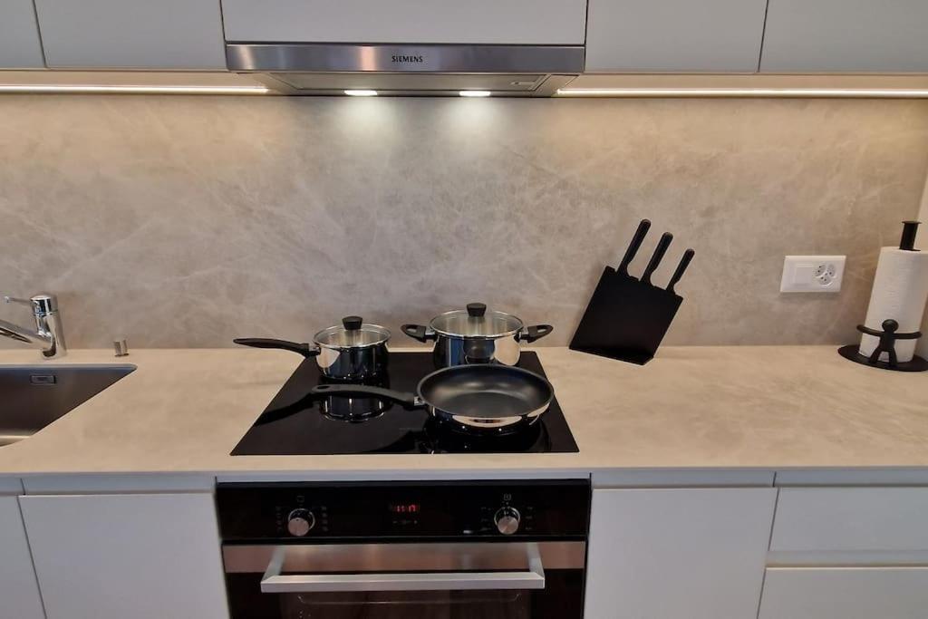 Visionary Hospitality Rothenburg, Lucerne - Premium With Free Parking, Washer, Kitchen, Terrace, 15' Apartmán