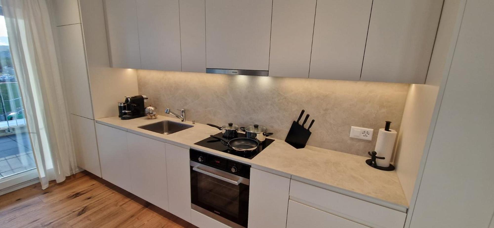 Visionary Hospitality Rothenburg, Lucerne - Premium With Free Parking, Washer, Kitchen, Terrace, 15' Apartmán Rothenburg