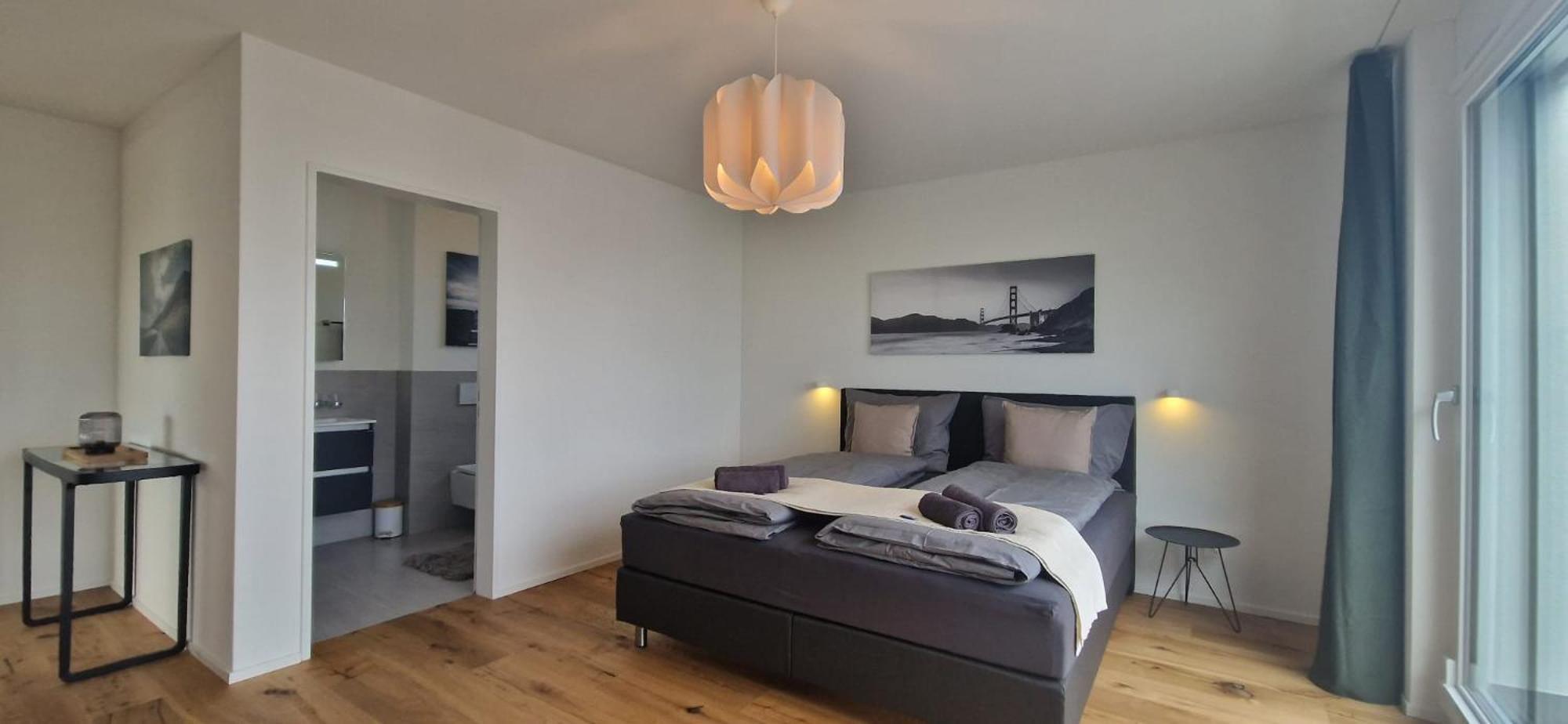 Apartmán Visionary Hospitality Rothenburg, Lucerne - Premium With Free Parking, Washer, Kitchen, Terrace, 15'