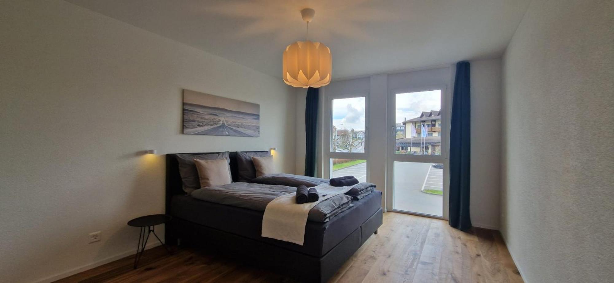 Visionary Hospitality Rothenburg, Lucerne - Premium With Free Parking, Washer, Kitchen, Terrace, 15' Apartmán Rothenburg